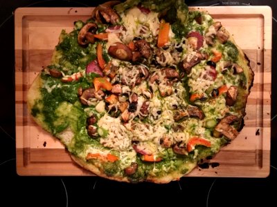 Green Monster Pizza