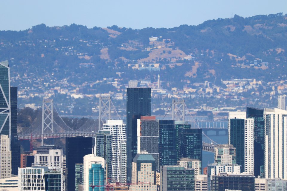 View of San Francisco from Twin Peaks