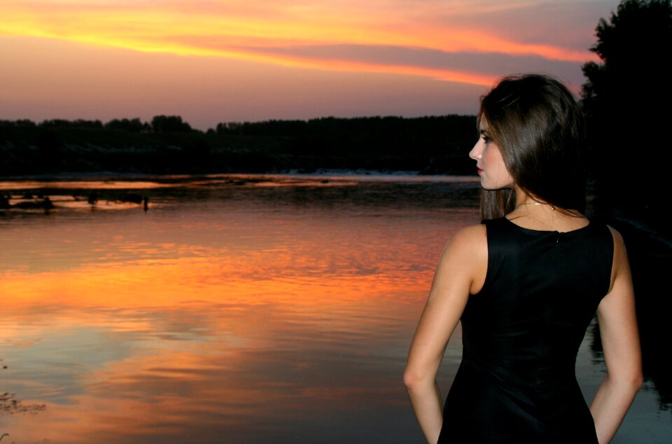 Beauty lake seductive