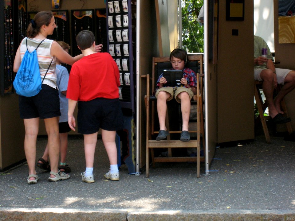 Bored at the Art Festival