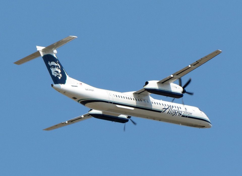 Bombardier Q400, Spokane WA / 2012