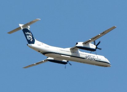 Bombardier Q400, Spokane WA / 2012