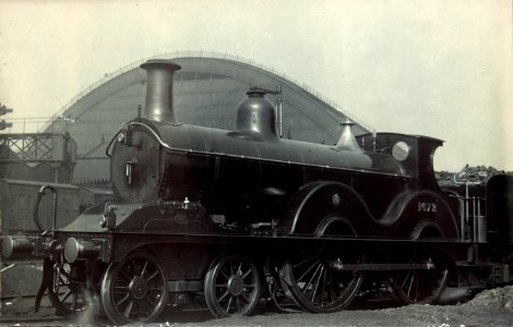 Midland 4-4-0 1672