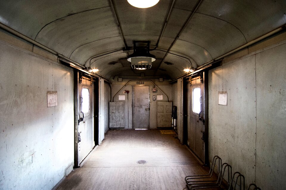 Empty dirty weathered
