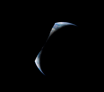 Earth beyond the Moon as seen by the Apollo 17 Astronauts