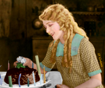 Mary Pickford Colorized