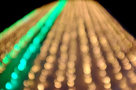 Blurry lights abstract photo