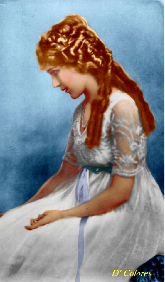 Mary Pickford Colorized