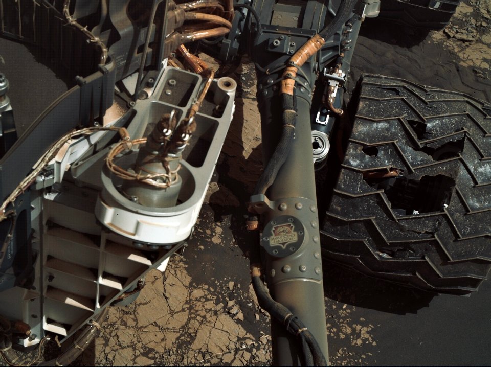 8 years on Mars can do that to you...