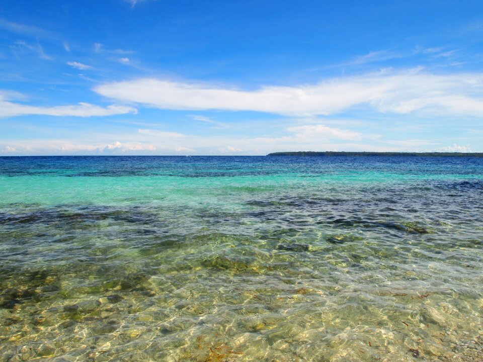 Tropical beach republic of the philippines