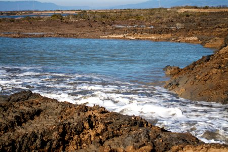 Cullinan Ranch Levee Breach - rushing water