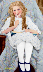 Mary Pickford Colorized