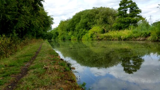 Grand Union Canal. Warwickshire UK..