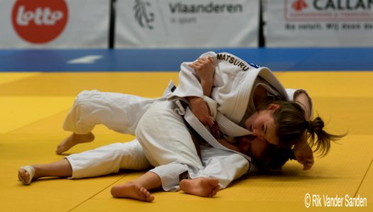 Britt Verhulst (KJC Kohoro Kwai Lebbeke) vs Beau Blokmans (Satori Kwai Mortsel)