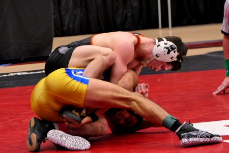 3rd place - 125lbs Alex Hernandez-Figueroa (Cal State Bakersfield) dec Brandon Kaylor (Oregon State)