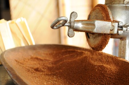 Coffee grain coffee bean