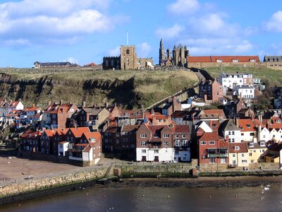 Whitby abbey landmark