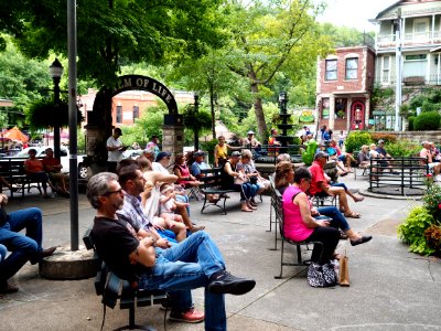 20180817 Eureka Springs, Basin Park, Bluegrass weekend