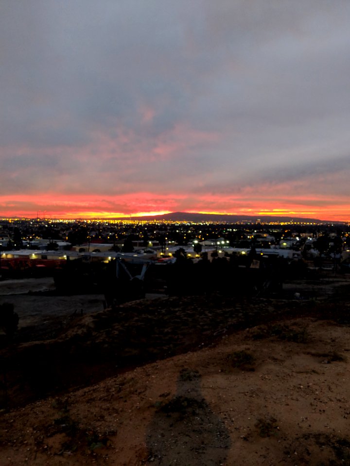 Sunset over Palos Verdes