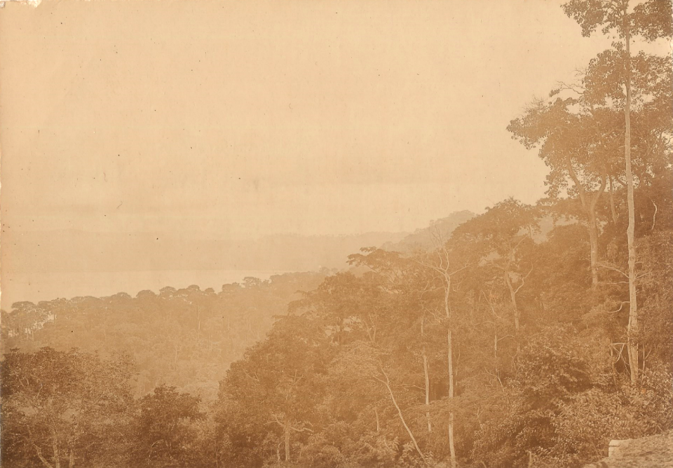 Bosomtwe sacred Lake, Kumasi, Ghana. c1921