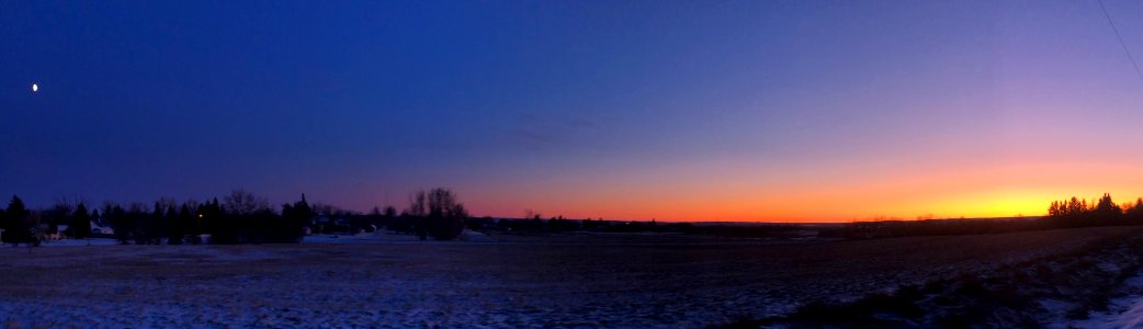 Moonrise Sunset