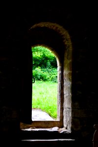 En trou vert