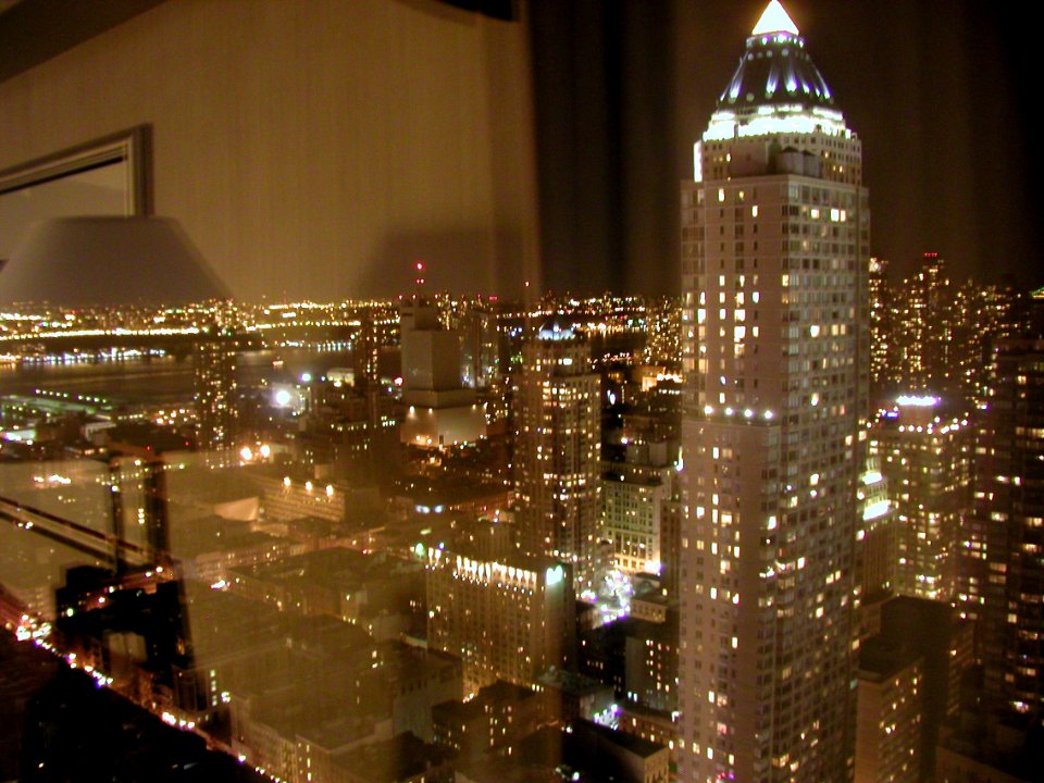 Hotel Room Over Manhattan