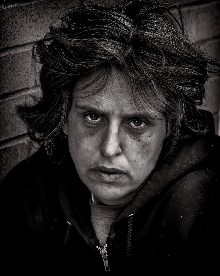 Poverty life person