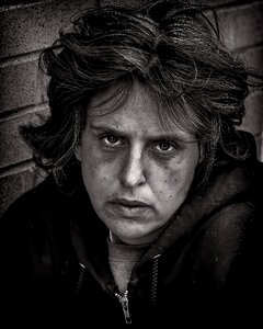 Poverty life person photo