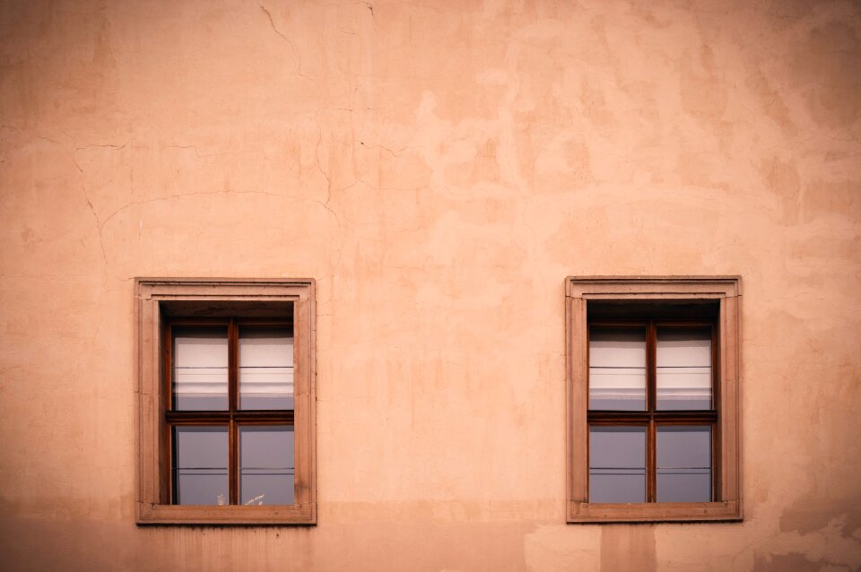 Building beige apartment