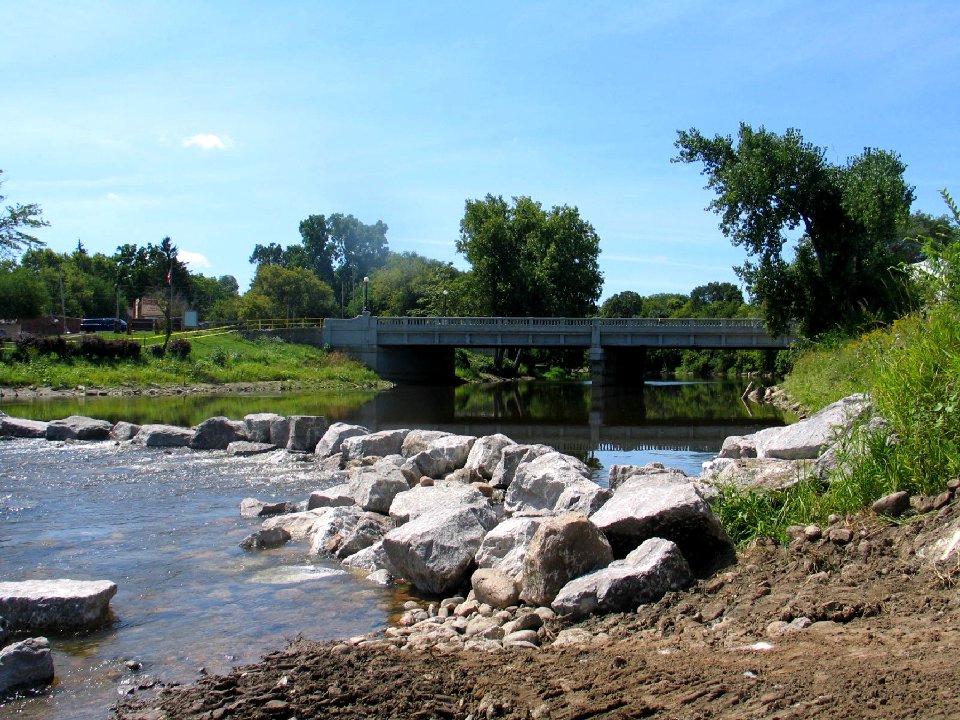 Chesaning - rock ramp