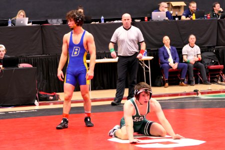 133lbs Chance Rich (CSUB) dec Cole Reyes (Cal Poly)
