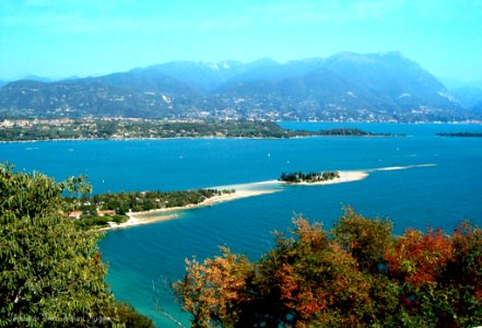 Panorama Isola di San Biagio Manerba Brescia Lombardia Italia