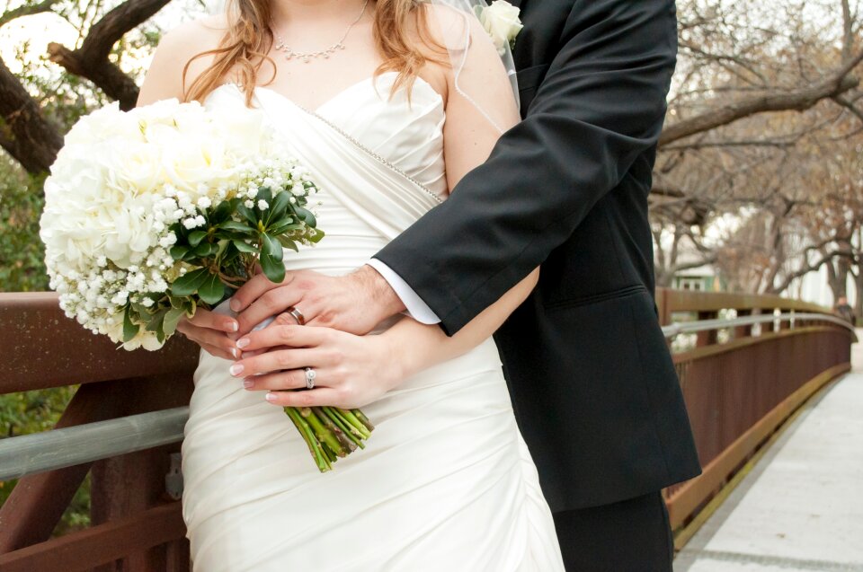 Wedding groom love photo