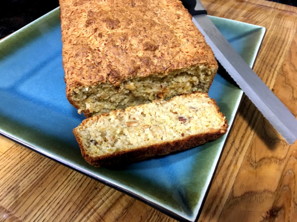 Fresh Apple Cheddar Bread