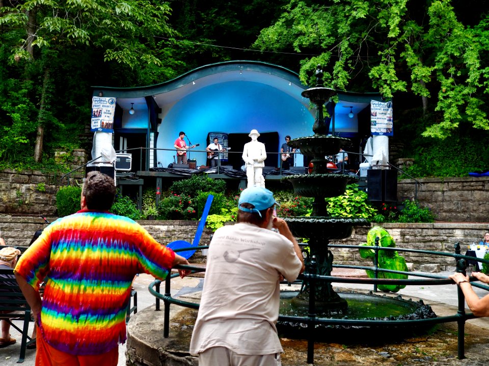 20180817 Eureka Springs, Basin Park, Bluegrass weekend