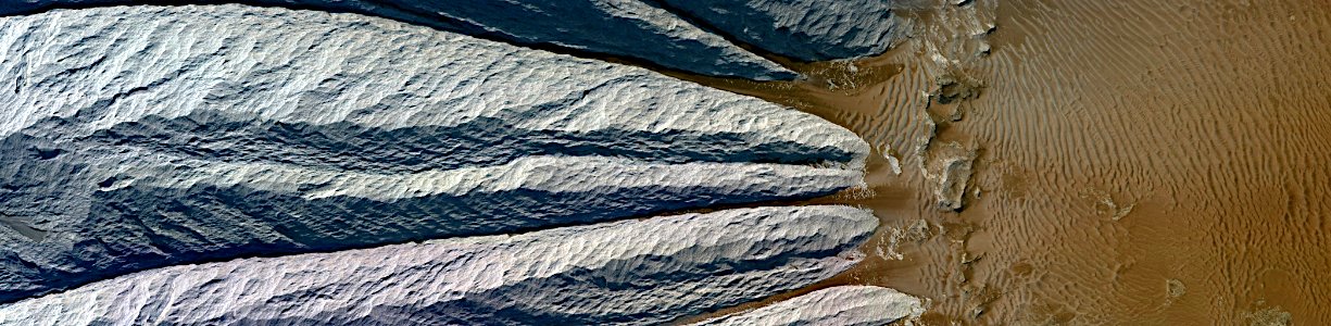 Mars - Ophir Chasma Aeolian Sediment Survey