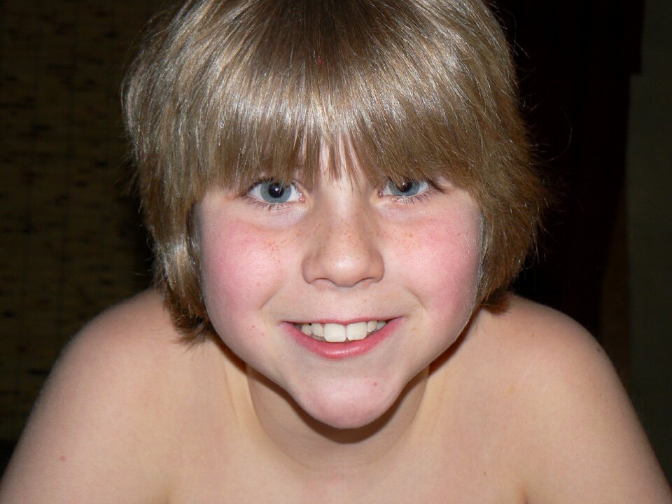 Boy young smiling