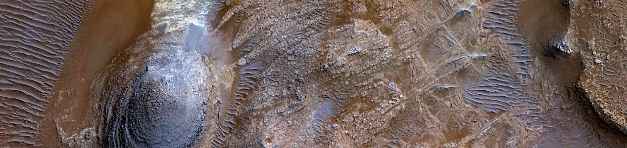 Mars - Layered Knobs in Nereidum Montes photo