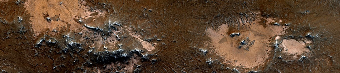Mars - The Gemstone Floor of Noctis Labyrinthus photo