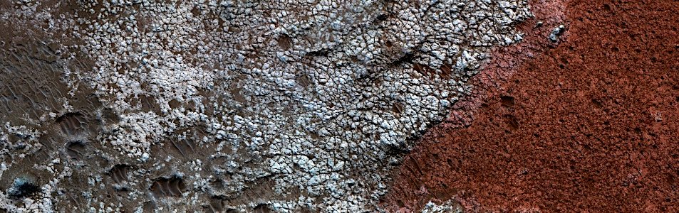 Mars - Patterned Ground in Terra Cimmeria photo