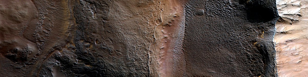 Mars - Rim of Crater photo