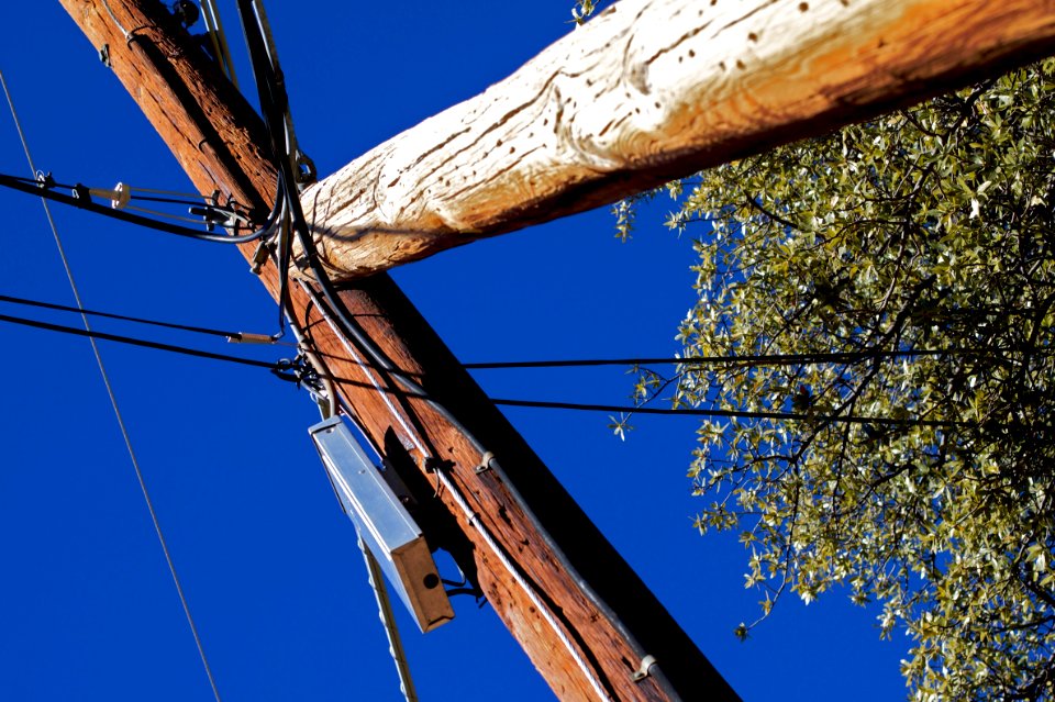 Lines, Poles, and Sky