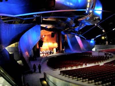 Frank Gehry Pritzker Bandshell