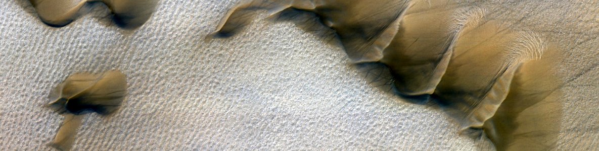 Mars - North Polar Dune Field photo