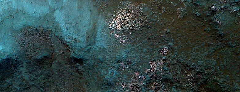 Mars - Central Structure of Stokes Crater