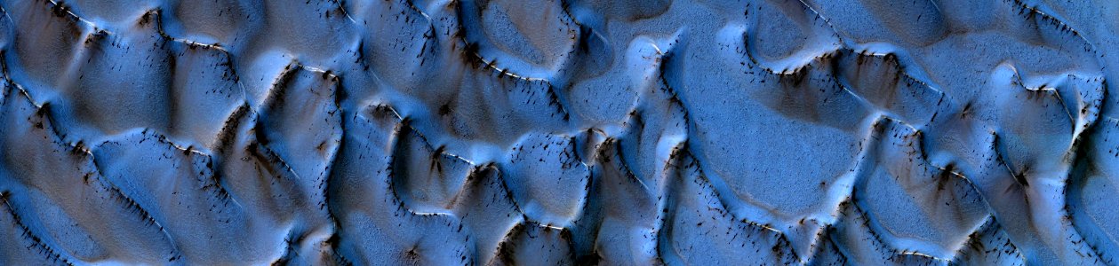 Mars - Dunes with Cracks and Fans Dubbed Zanovar photo