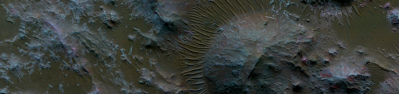 Mars - Uzboi Vallis Basin