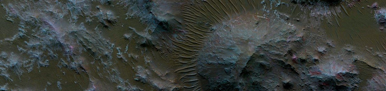 Mars - Uzboi Vallis Basin