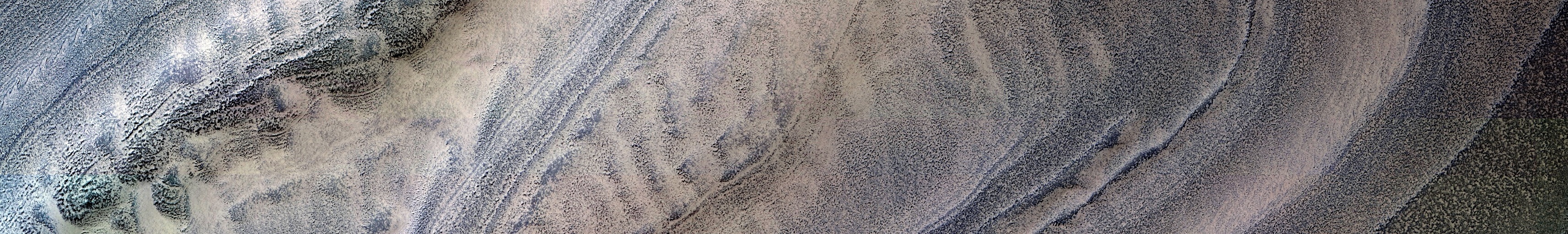 Mars - North Polar Layered Deposits Exposure